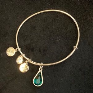 NWOT Alex and Ani silver bracelet
